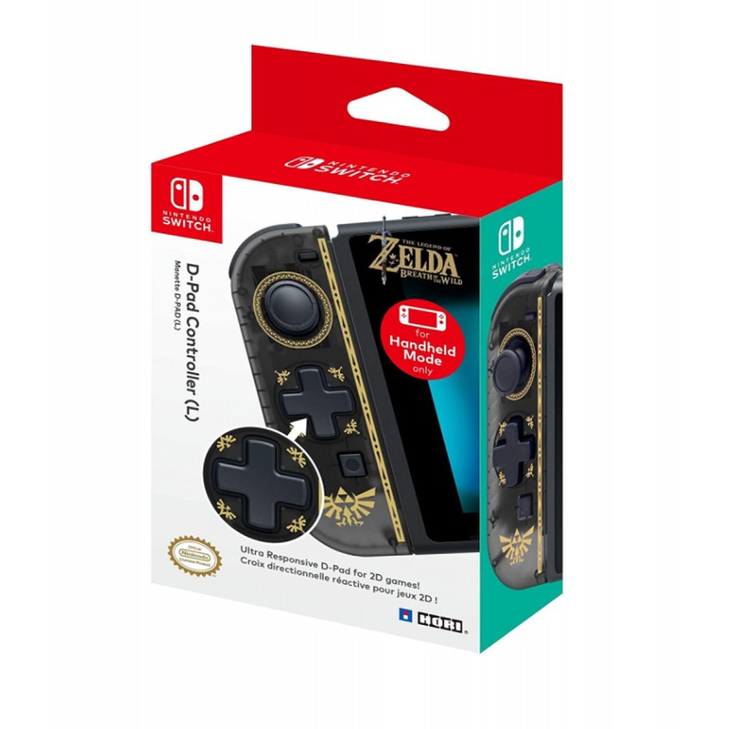 HORI D-Pad Controller (L) (Zelda) Officially Licensed - Nintendo Switch